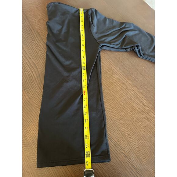 Thermajohn Men's Medium Black Crew Thermal Set Ultrasoft Fleece Top Pants Base - Picture 13 of 15